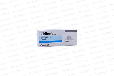 CIMA ::. FICHA TECNICA CIDINE 1 mg COMPRIMIDOS